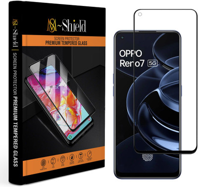 MS-Shield Edge To Edge Tempered Glass for OPPO Reno7 Pro 5G(Pack of 1)