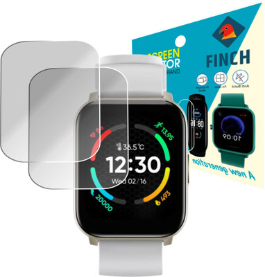 FINCH Screen Guard for Realme Techlife Watch SZ100 Smartwatch(Pack of 2)