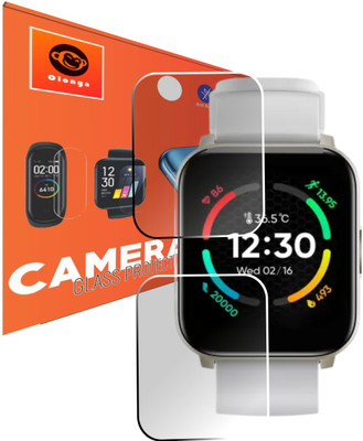Olonga Screen Guard for Realme Techlife Watch SZ100 Smartwatch(Pack of 2)