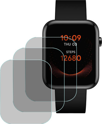 XAZE Screen Guard for TicWatch GTH Plus Smartwatch(Pack of 3)