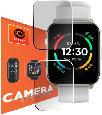 Olonga Screen Guard for Realme Techlife Watch SZ100 Smartwatch(Pack of 2)