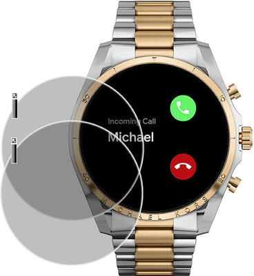 XAZE Screen Guard for Michael Kors Gen 6 Smartwatch(Pack of 2)