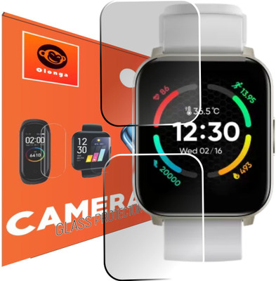 Olonga Screen Guard for Realme Techlife Watch SZ100 Smartwatch(Pack of 2)