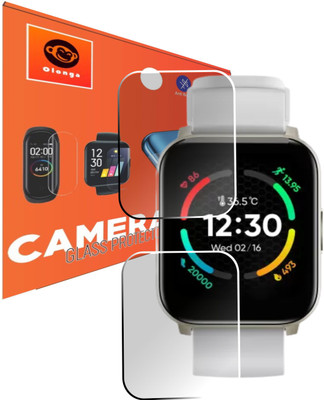 Olonga Screen Guard for Realme Techlife Watch SZ100 Smartwatch(Pack of 2)