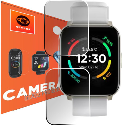 Olonga Screen Guard for Realme Techlife Watch SZ100 Smartwatch(Pack of 2)