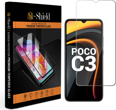 MS-Shield Screen Guard for Poco C3(Pack of 1)