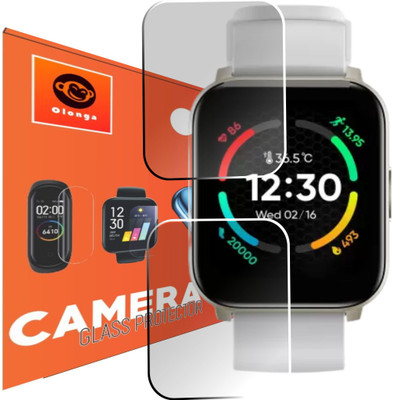 Olonga Screen Guard for Realme Techlife Watch SZ100 Smartwatch(Pack of 2)
