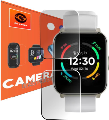 Olonga Screen Guard for Realme Techlife Watch SZ100 Smartwatch(Pack of 2)