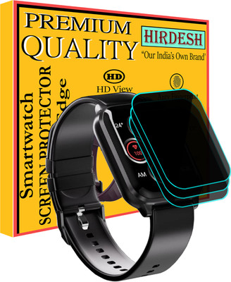 hirdesh Screen Guard for Fire-Boltt Ninja 3(Pack of 3)