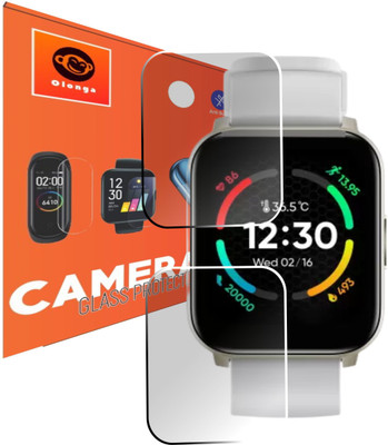 Olonga Screen Guard for Realme Techlife Watch SZ100 Smartwatch(Pack of 2)