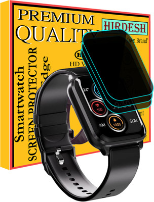 hirdesh Screen Guard for Fire-Boltt Ninja 3(Pack of 3)