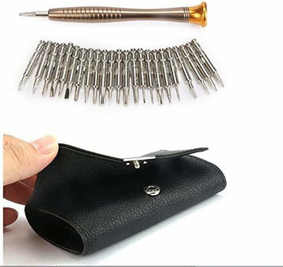 Estallion 25 in 1 Mini Screwdriver Set With Magnetic Tip, Mobile Repairing Precision Screwdriver Set(Pack of 25)