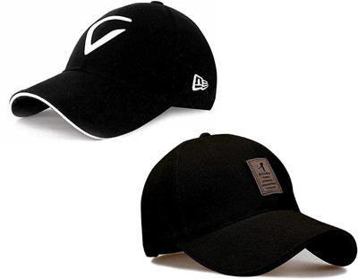 aspx Self Design Sports/Regular Cap Cap(Pack of 2)
