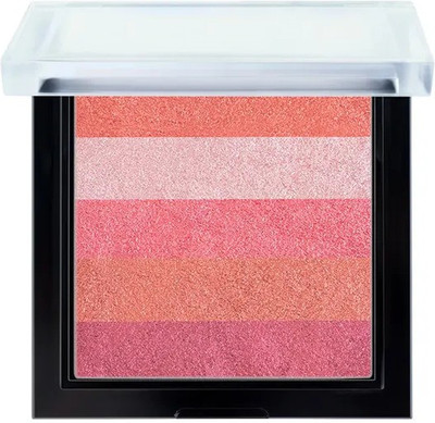 AGLEY 5 color Shimmer Brick Highlighter Palette  Highlighter(MULTICOLOR)