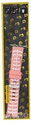 J Replacement Watch Strap D12 42MM Plus Screen Protector_07 Smart Watch Strap(Pink)