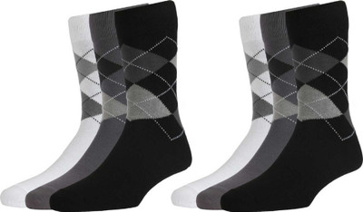 FOXSTON Men Mid-Calf/Crew(Pack of 6)