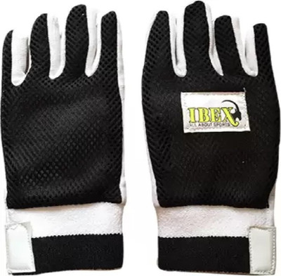 My Sports Ibex Inner Gloves Black Inner Gloves (Multicolor) Wicket Keeping Gloves(Black)