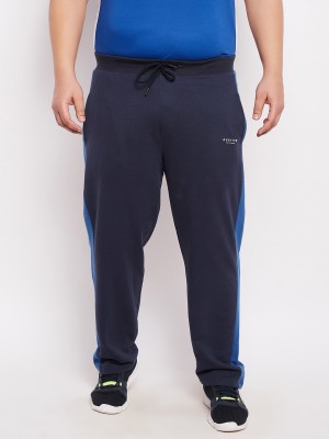 Austivo Colorblock Men Dark Blue Track Pants