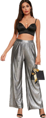 MIXFIT Relaxed Women Grey Trousers