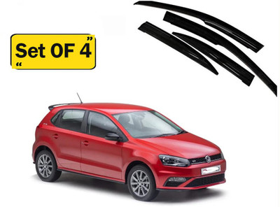 KRISHNA AUTO For Non-convertibles Front, Rear Wind Deflector(Tinted Volkswagen Polo)