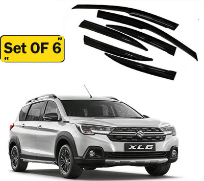 KRISHNA AUTO For Non-convertibles Front, Rear Wind Deflector(Tinted Maruti XL6 Alpha Petrol)
