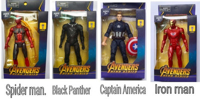 RIGHT SEARCH Action Super Hero Set Combo Pack(Multicolor)