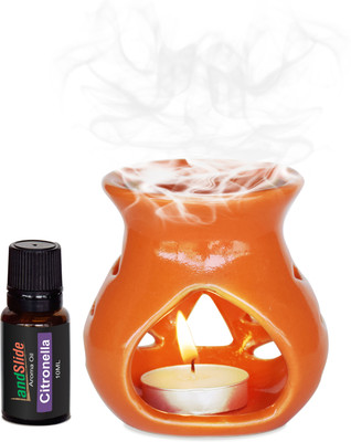 LANDSLIDE Citronella Aroma Oil Diffuser Set Burner(3 x 1 Units)