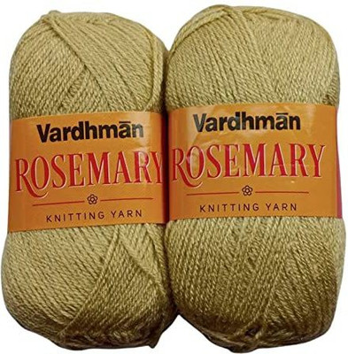 JEFFY Vardhman Rosemary Wool Hand Knitting/Art Craft Soft Yarn, 300 Gram Shade no-36