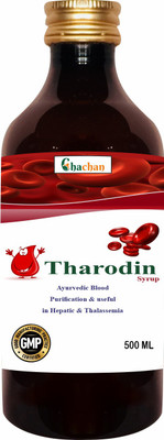 chachan THARODIN SYRUP 200 ML Thalassemia,yakrit Dourbalya, Jandice(200 ml)