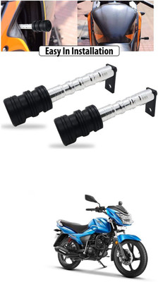 PRTEK CNC Aluminum Front Wheel Frame Crush Sliders Motorbike Falling Protection A557 Bike Crash Guard(Universal For Bike, Universal For Bike)