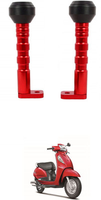 PRTEK CNC Aluminum Front Wheel Frame Crush Sliders Motorbike Falling Protection A584 Bike Crash Guard(Suzuki, Universal For Bike)