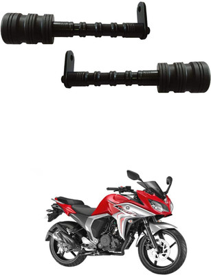 PRTEK CNC Aluminum Front Wheel Frame Crush Sliders Motorbike Falling Protection A72 Bike Crash Guard(Yamaha, Universal For Bike)