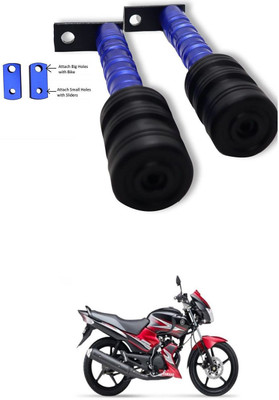 PRTEK CNC Aluminum Front Wheel Frame Crush Sliders Motorbike Falling Protection A341 Bike Crash Guard(Yamaha, Universal For Bike)