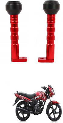 PRTEK CNC Aluminum Front Wheel Frame Crush Sliders Motorbike Falling Protection A726 Bike Crash Guard(TVS, Universal For Bike)