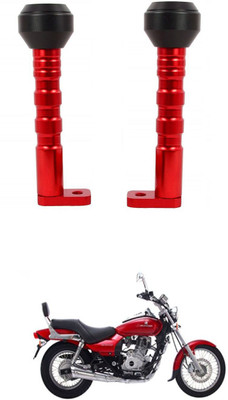 PRTEK CNC Aluminum Front Wheel Frame Crush Sliders Motorbike Falling Protection A597 Bike Crash Guard(Bajaj, Universal For Bike)