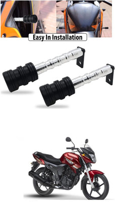 PRTEK CNC Aluminum Front Wheel Frame Crush Sliders Motorbike Falling Protection A547 Bike Crash Guard(Yamaha, Universal For Bike)