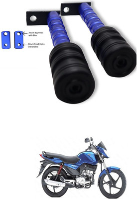 PRTEK CNC Aluminum Front Wheel Frame Crush Sliders Motorbike Falling Protection A342 Bike Crash Guard(Mahindra, Universal For Bike)