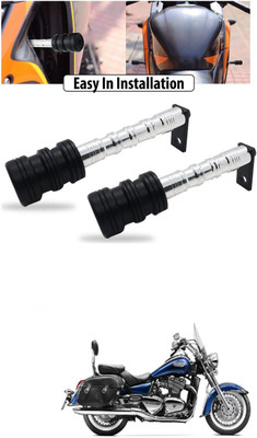 PRTEK CNC Aluminum Front Wheel Frame Crush Sliders Motorbike Falling Protection A549 Bike Crash Guard(Yamaha, Universal For Bike)