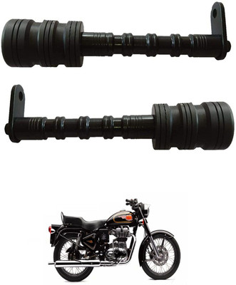LOVMOTO BIKE CNC Frame Slider Crash Protectors 2 Bike Crash Guard(Royal Enfield)