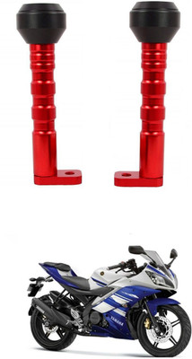 PRTEK CNC Aluminum Front Wheel Frame Crush Sliders Motorbike Falling Protection A709 Bike Crash Guard(Yamaha, Universal For Bike)
