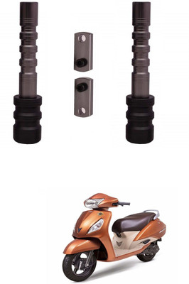 PRTEK CNC Aluminum Front Wheel Frame Crush Sliders Motorbike Falling Protection A96 Bike Crash Guard(TVS, Universal For Bike)