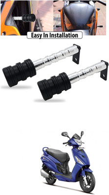 PRTEK CNC Aluminum Front Wheel Frame Crush Sliders Motorbike Falling Protection A488 Bike Crash Guard(Hero, Universal For Bike)