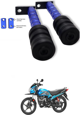 PRTEK CNC Aluminum Front Wheel Frame Crush Sliders Motorbike Falling Protection A312 Bike Crash Guard(Mahindra, Universal For Bike)