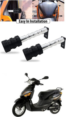 PRTEK CNC Aluminum Front Wheel Frame Crush Sliders Motorbike Falling Protection A450 Bike Crash Guard(Hero, Universal For Bike)