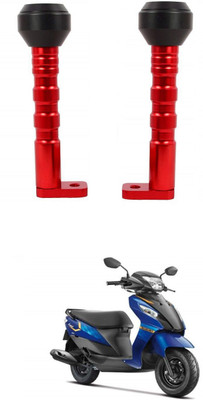 PRTEK CNC Aluminum Front Wheel Frame Crush Sliders Motorbike Falling Protection A678 Bike Crash Guard(Suzuki, Universal For Bike)