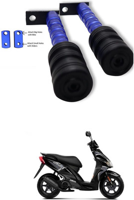 PRTEK CNC Aluminum Front Wheel Frame Crush Sliders Motorbike Falling Protection A288 Bike Crash Guard(Yamaha, Universal For Bike)