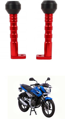 PRTEK CNC Aluminum Front Wheel Frame Crush Sliders Motorbike Falling Protection A756 Bike Crash Guard(Bajaj, Universal For Bike)
