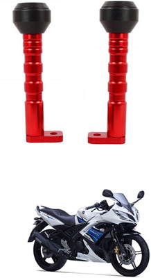 PRTEK CNC Aluminum Front Wheel Frame Crush Sliders Motorbike Falling Protection A765 Bike Crash Guard(Yamaha, Universal For Bike)