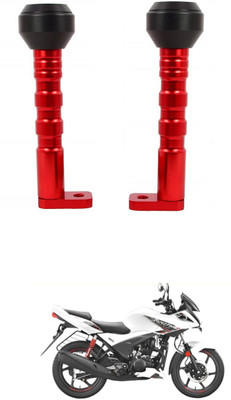 PRTEK CNC Aluminum Front Wheel Frame Crush Sliders Motorbike Falling Protection A671 Bike Crash Guard(Hero, Universal For Bike)