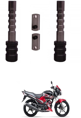 PRTEK CNC Aluminum Front Wheel Frame Crush Sliders Motorbike Falling Protection A148 Bike Crash Guard(Yamaha, Universal For Bike)